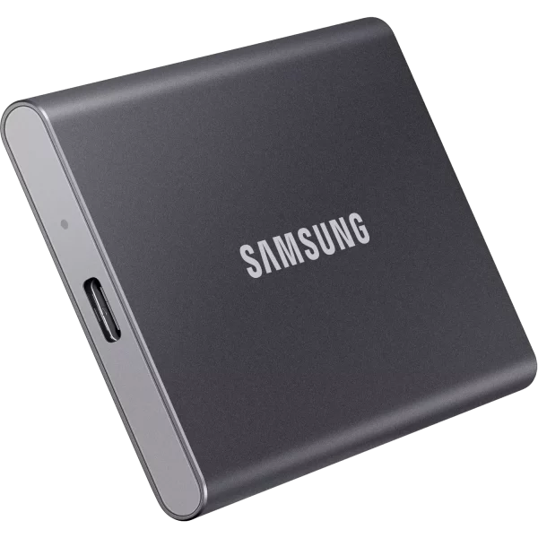 Samsung portable t7 1tb gris thumbnail
